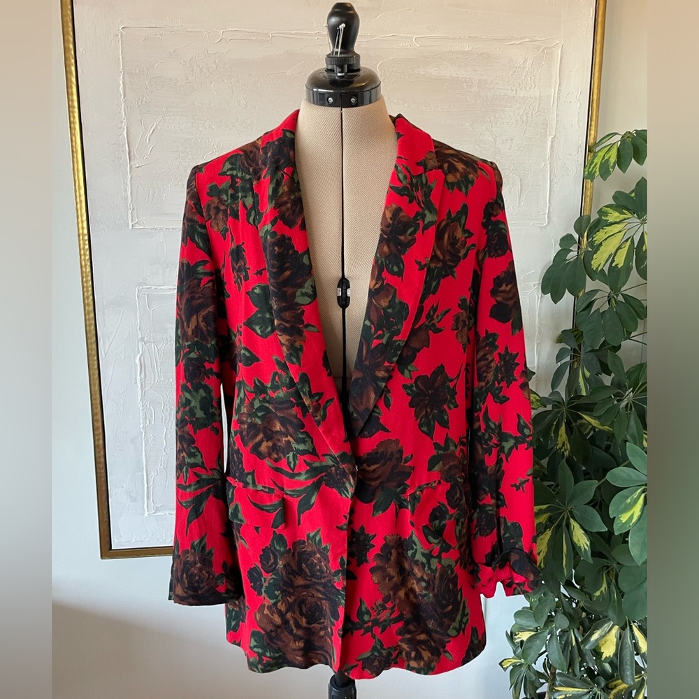 Floral Oversized Jacket